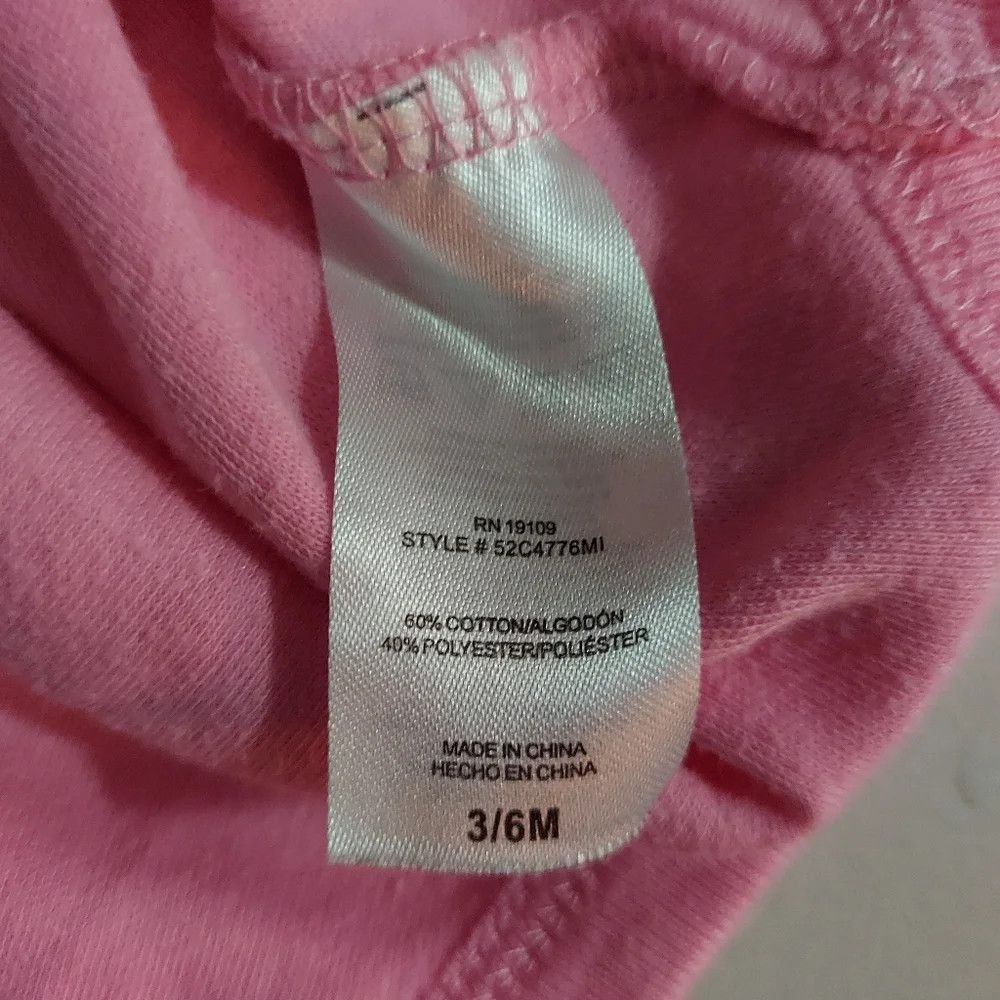 🎁10/$25 Minnie Mouse pink onesie, 3-6 months